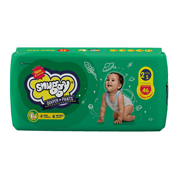 SNUGGY New  Improved Baby Diapers Pants XL  44 PCS 13 KG