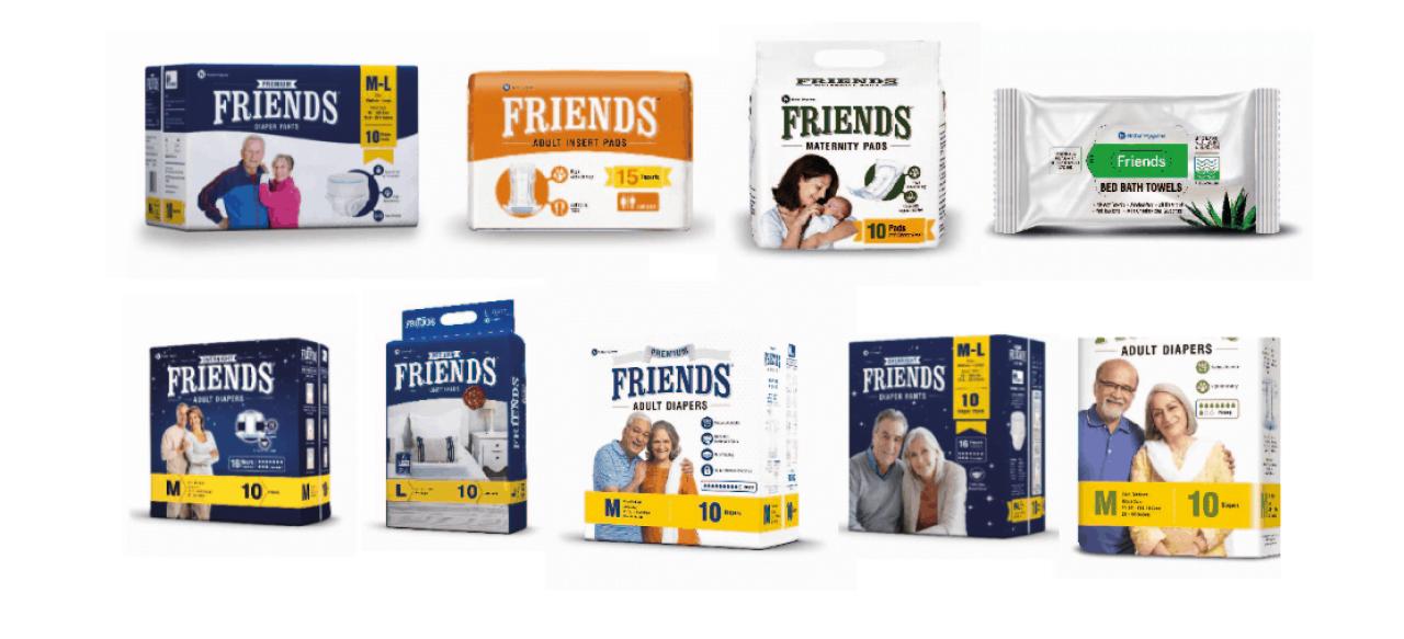 Friends Adult Diapers Products
