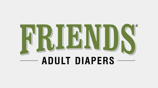 Friends Adult Diapers Logo
